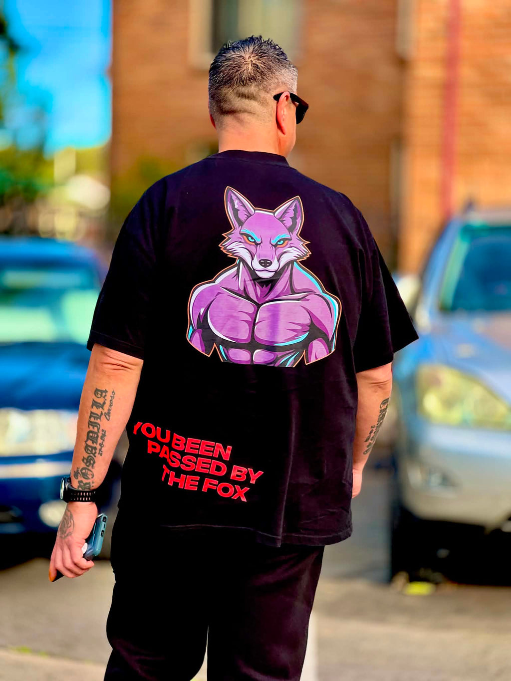 🦊 SLOANE FOX — YOU BEEN PASSED BY THE FOX - Premium 280gsm Heavyweight Tee